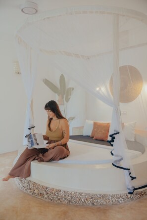 Signature Double Room, 1 King Bed, Patio, Garden View | Premium bedding, memory foam beds, individually decorated - Kirinuga Boutique Retreat (Tangalle)