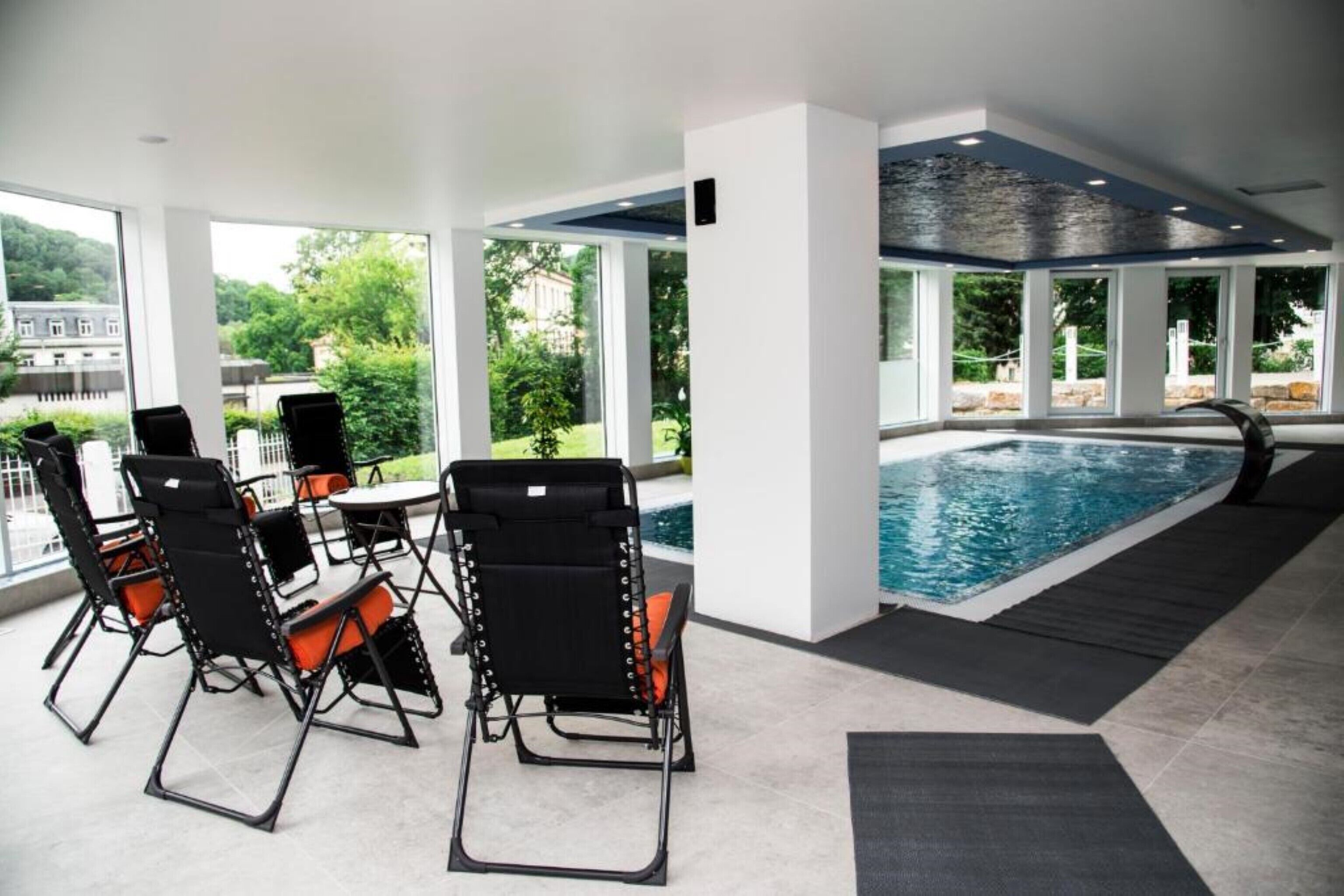indoor/outdoor pool