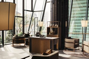 Zona de estar del vestíbulo