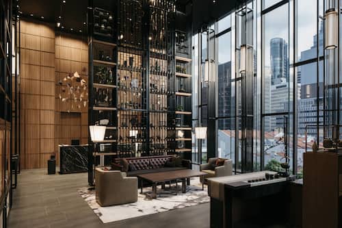 Sitzecke in der Lobby