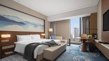 Chambre Double Exécutive | Couette en duvet d'oie, surmatelas, coffres-forts dans les chambres