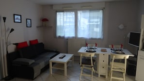 TV - One-Bedroom Apartment, good standard, quiet with parking (Lyon)