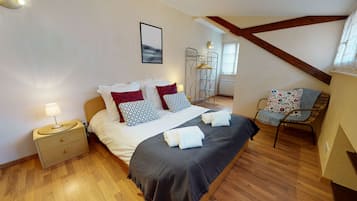 1 Schlafzimmer, Bügeleisen/Bügelbrett, kostenloses WLAN, Bettwäsche