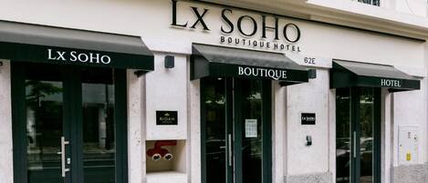 Fassade der Unterkunft