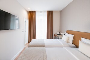 Minibar, in-room safe, blackout drapes, soundproofing