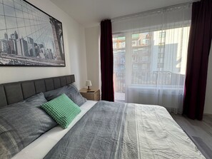 2 chambres, fer et planche à repasser, Wi-Fi, draps fournis