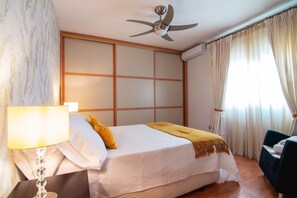 2 slaapkamers, geluiddichte muren