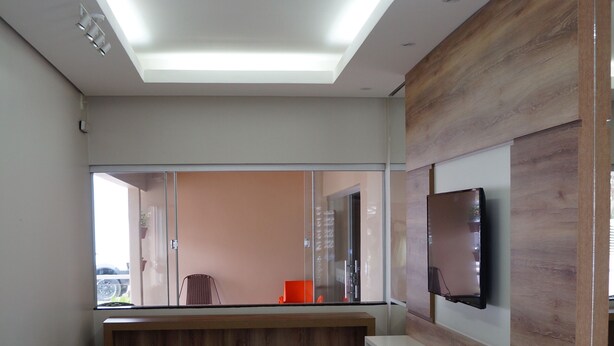 Lobby sitting area - Gasparim Grand Hotel (Caceres)
