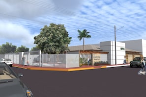 Front of property - Gasparim Grand Hotel (Caceres)