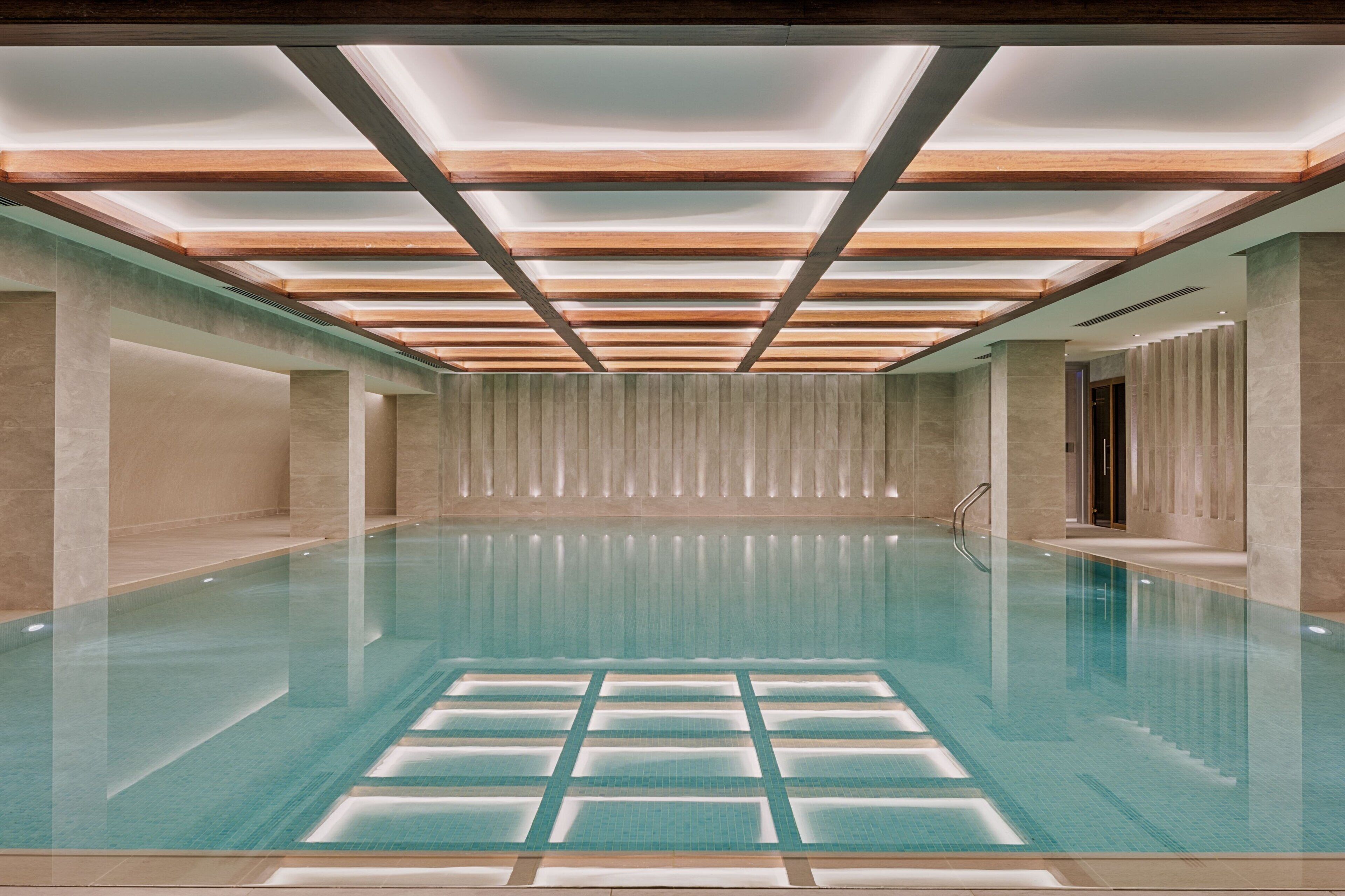 Indoor pool, outdoor pool