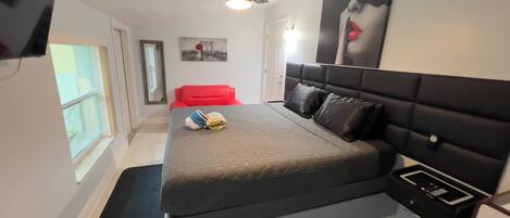 1 soverom, strykejern/-brett, wi-fi og sengetøy