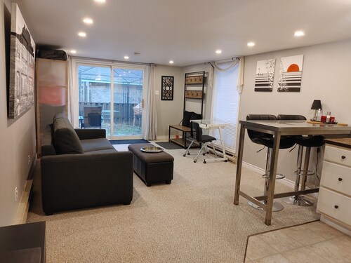 Stilvolles privates Studio in der Nähe der Innenstadt von Peterborough für Wochenendaufenthalte