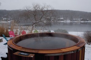 Bain à remous extérieur