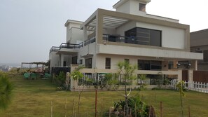 Fassade der Unterkunft