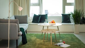 City-lejlighed - 2 soveværelser | Opholdsområde