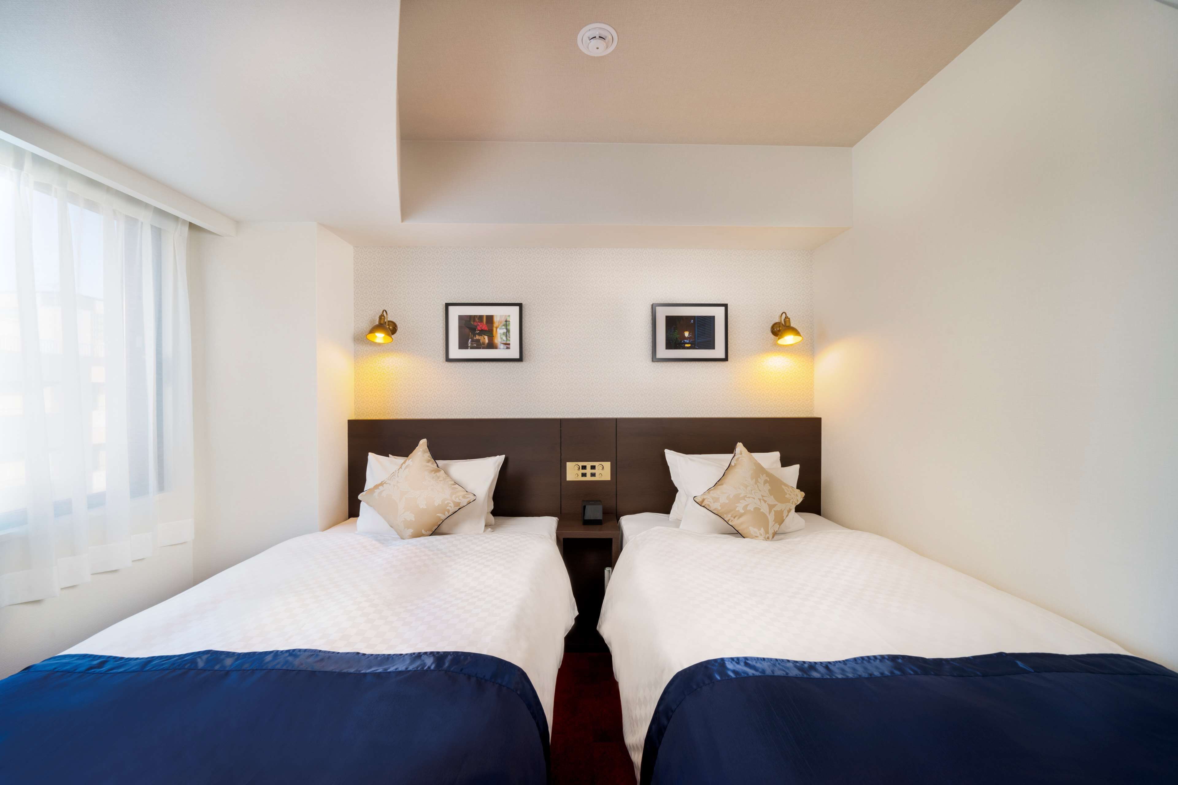 executive room, 2 single beds, non smoking, refrigerator (with sofabed) | desk, laptop workspace, blackout curtains, free wifi