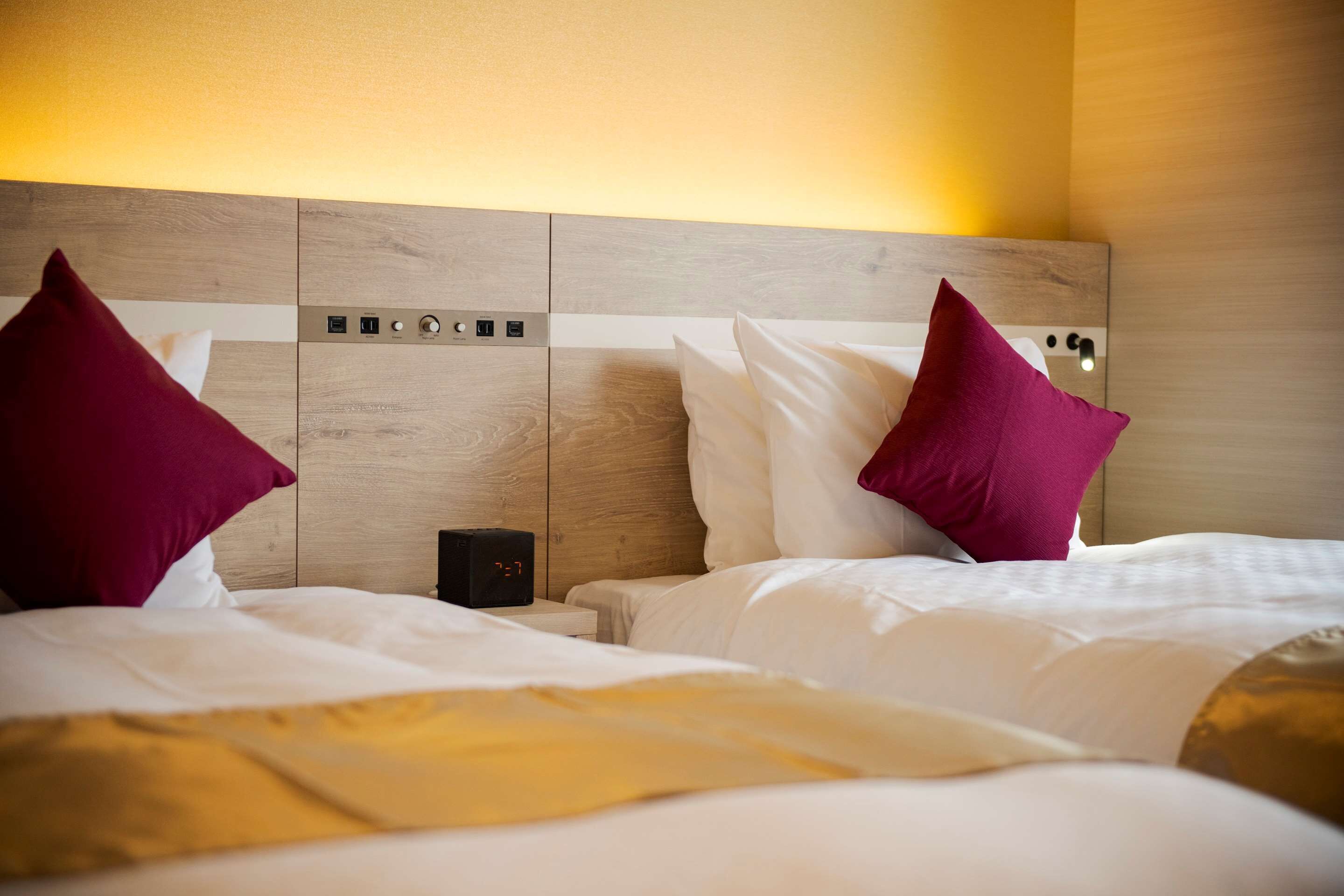 superior room, 2 single beds, non smoking, refrigerator | free wifi, bed sheets