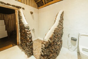 Secador de pelo, toallas, shampoo