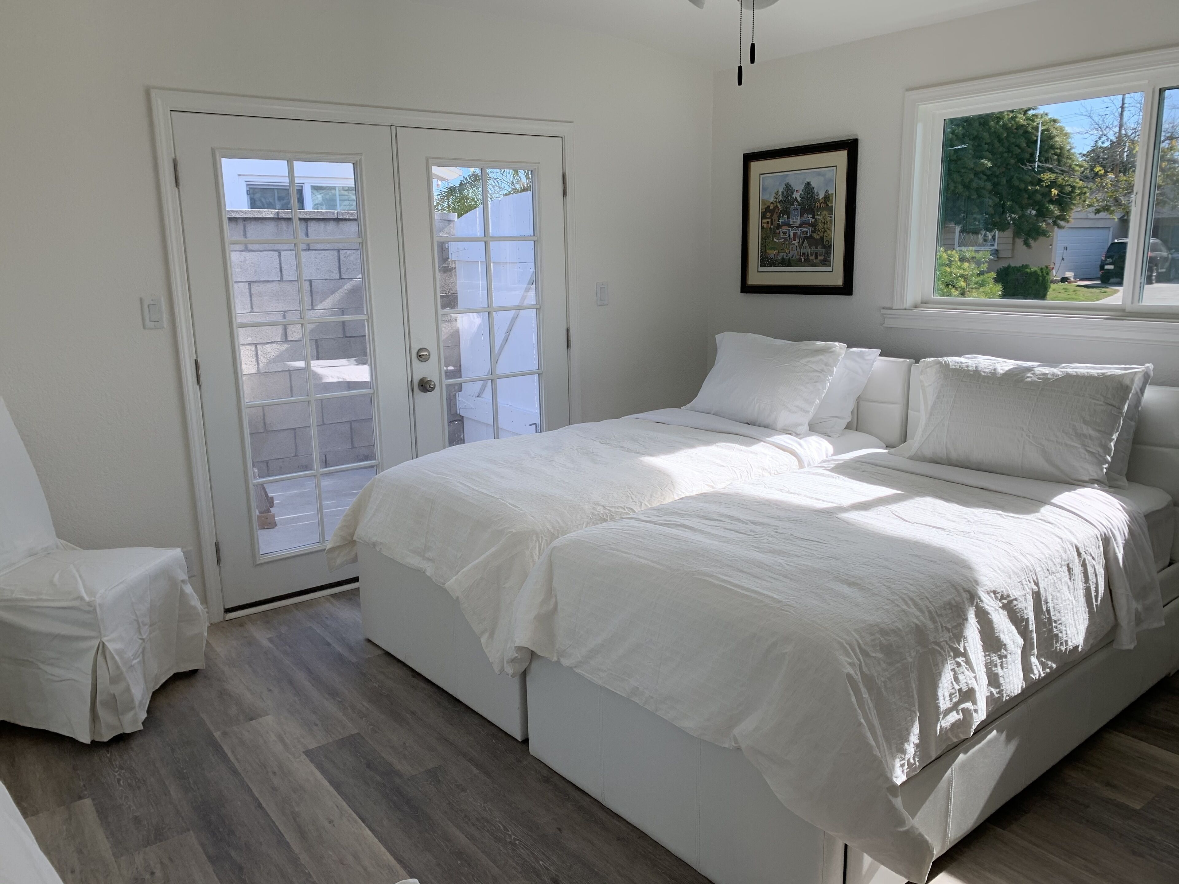 4 bedrooms, iron/ironing board, travel crib, WiFi
