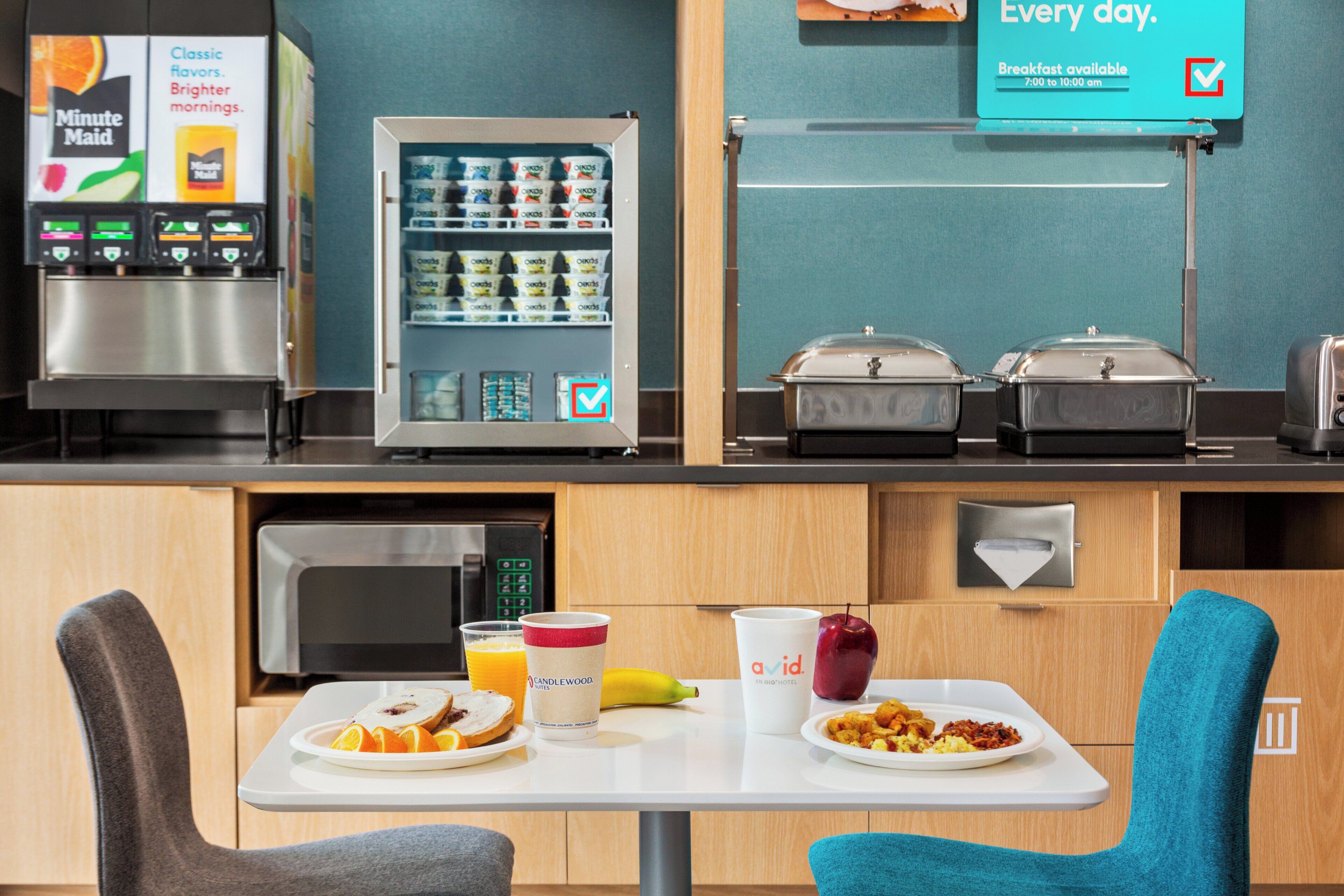 free on-the-go breakfast