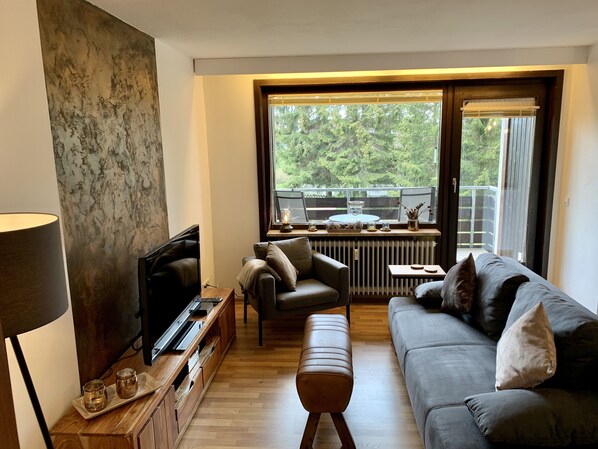 Fernseher, Stereoanlage