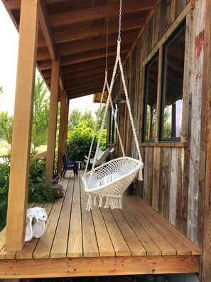 Terrace/patio - Beautiful new home in Teton Valley/ Mountainside Village (Victor)