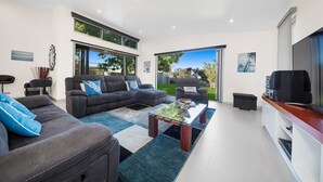 Superior House, 4 Bedrooms | Living area | Smart TV, DVD player - Coastal Haven (Rye)