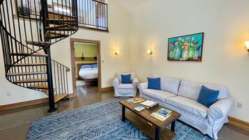 Hytte - 2 soveværelser - bjergudsigt (Lovely Lull Brook, Pet-Friendly) | Opholdsområde