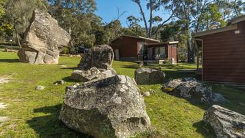 Rumah Keluarga, 2 kamar tidur, pemandangan gunung (Manuka) | Teras/patio
