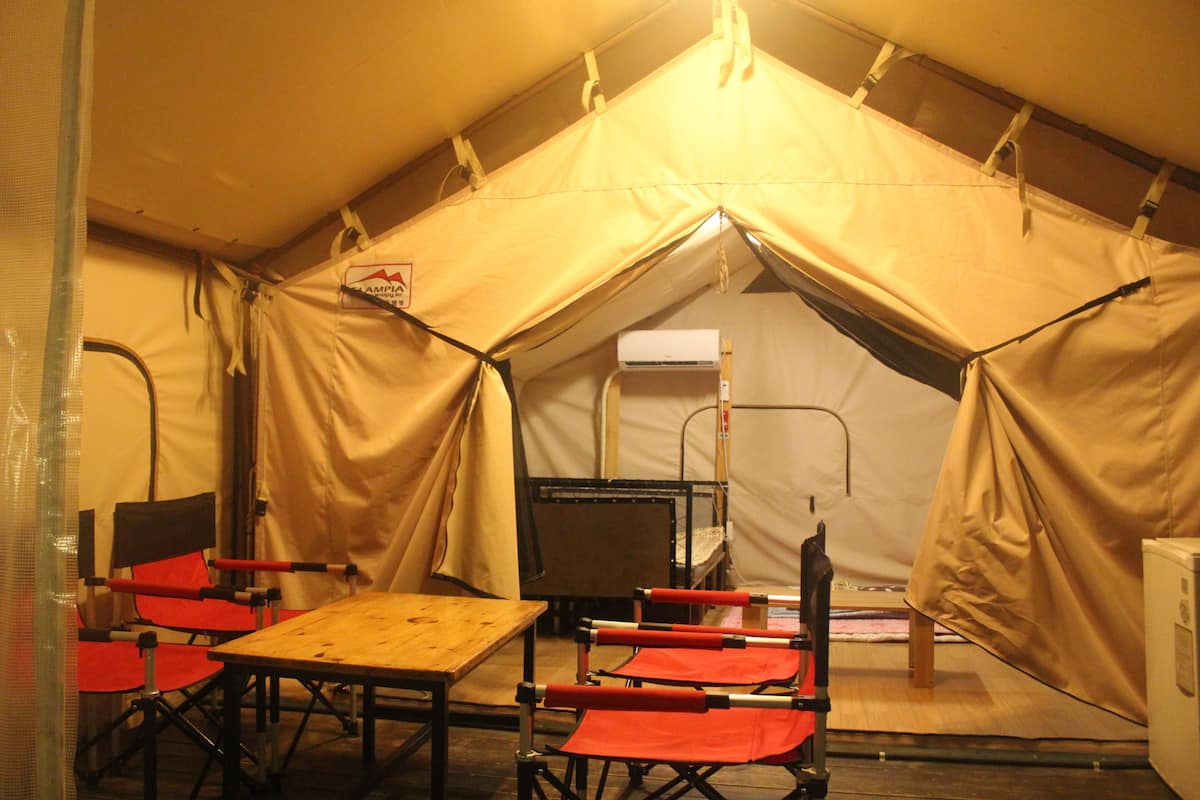 Tent (Couple) | Living area | Heated floors