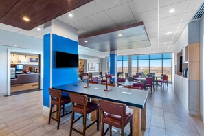 Free daily self-service breakfast