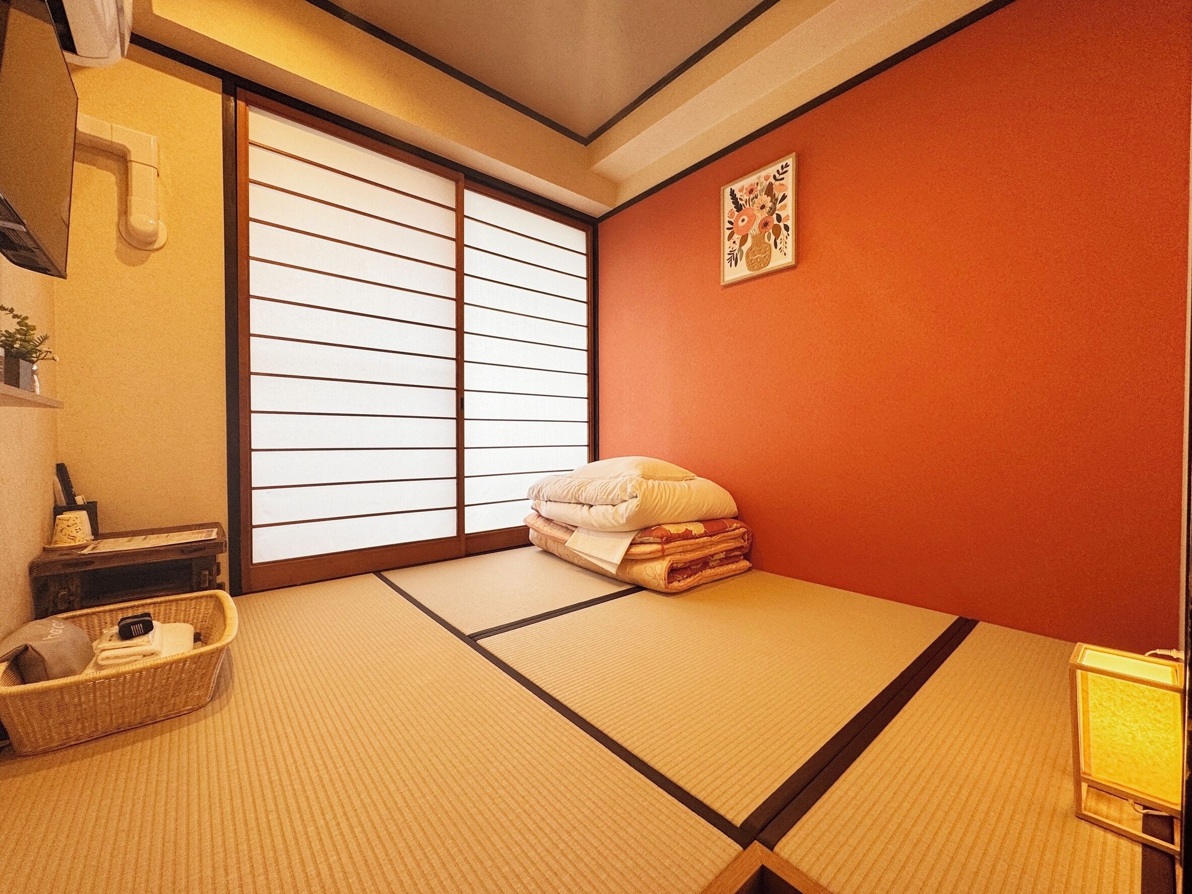 SP33 - Mini Single Japanese-Style Room, No Toilet or Bathroom, Non Smoking | Free WiFi, bed sheets