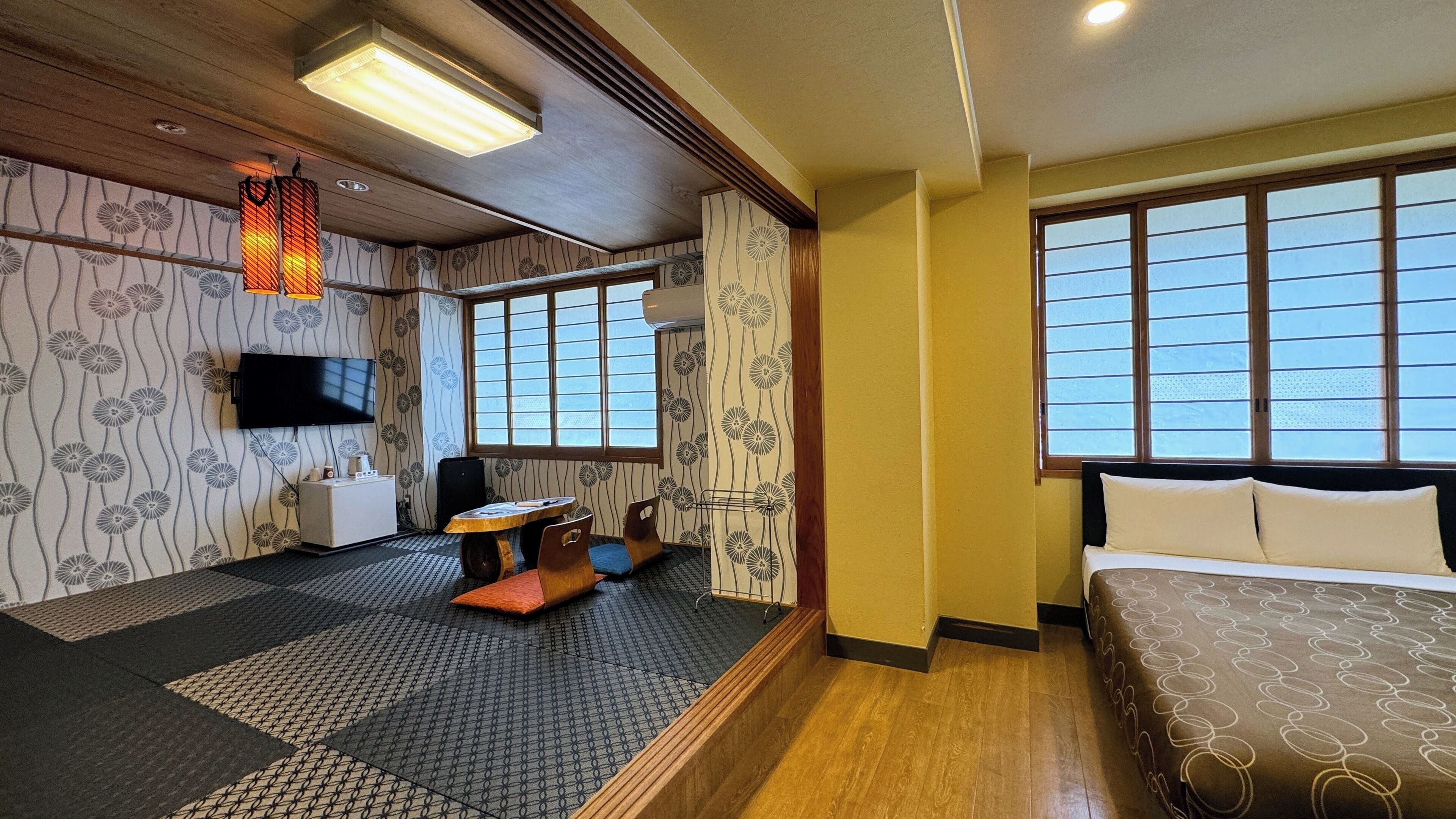 206,208 - Japanese-Western Style Room, Non Smoking | Wi-fi percuma, cadar katil 