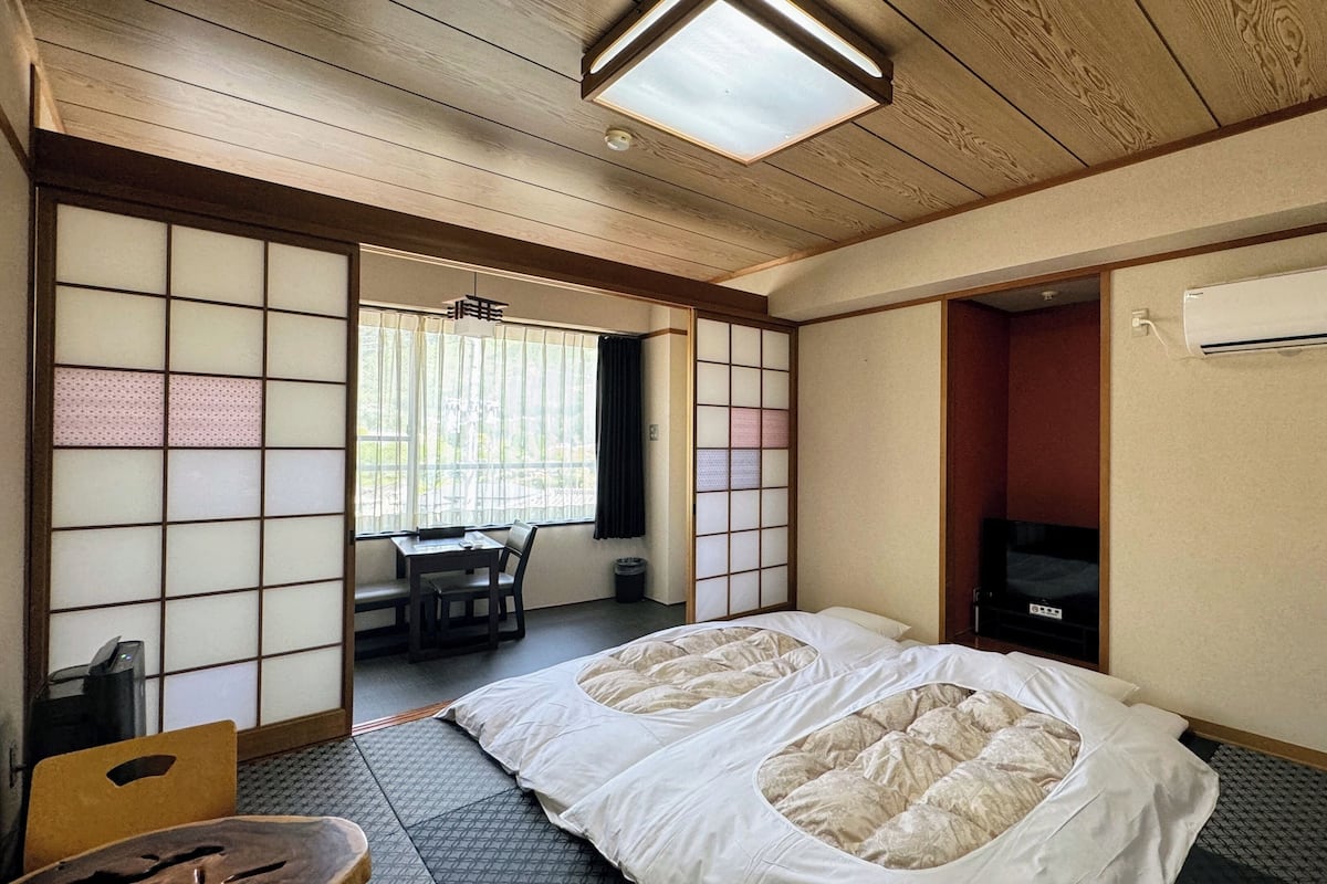 203,205,302,303,305 - Japanese-Style Room with 8-Tatami, Non Smoking | Free WiFi, bed sheets