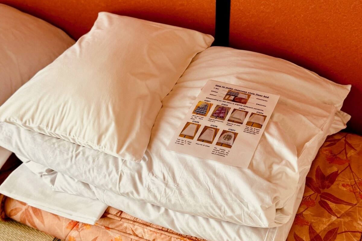 무료 WiFi, 침대 시트