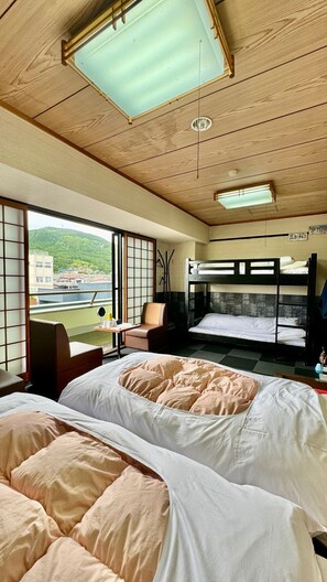 SP34 twin + bunk beds | View from room