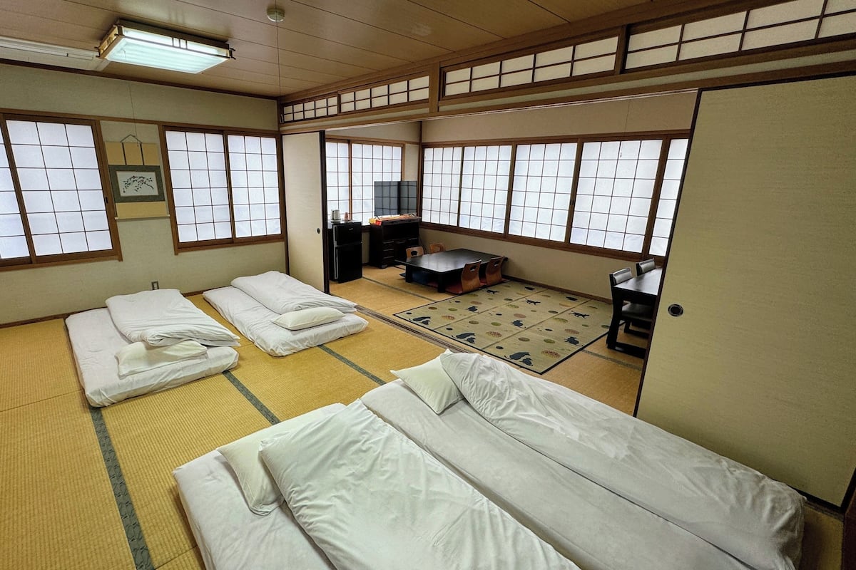 YUFU - Japanese-Style Family Room, Private Toilet, No Bathroom, Non Smoking | Free WiFi, bed sheets