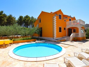 Pool - Beautiful  villa for 12 people with private pool, WIFI, A/C and terrace (Mirca)
