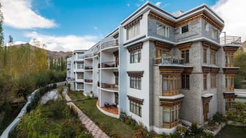 Façade de l’hébergement