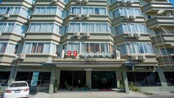 Majoituspaikan julkisivu