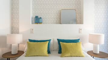 2 chambres, fer et planche à repasser, accès Internet, draps fournis