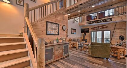 Rustic 3-Story Pittsburg Cabin w/ Lake & Mtn Views