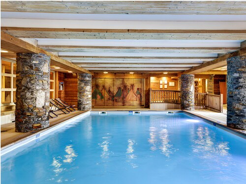 Arc 1800 Roselend 3 rooms, calm, standing, swimming pool, ski-in ski-out
