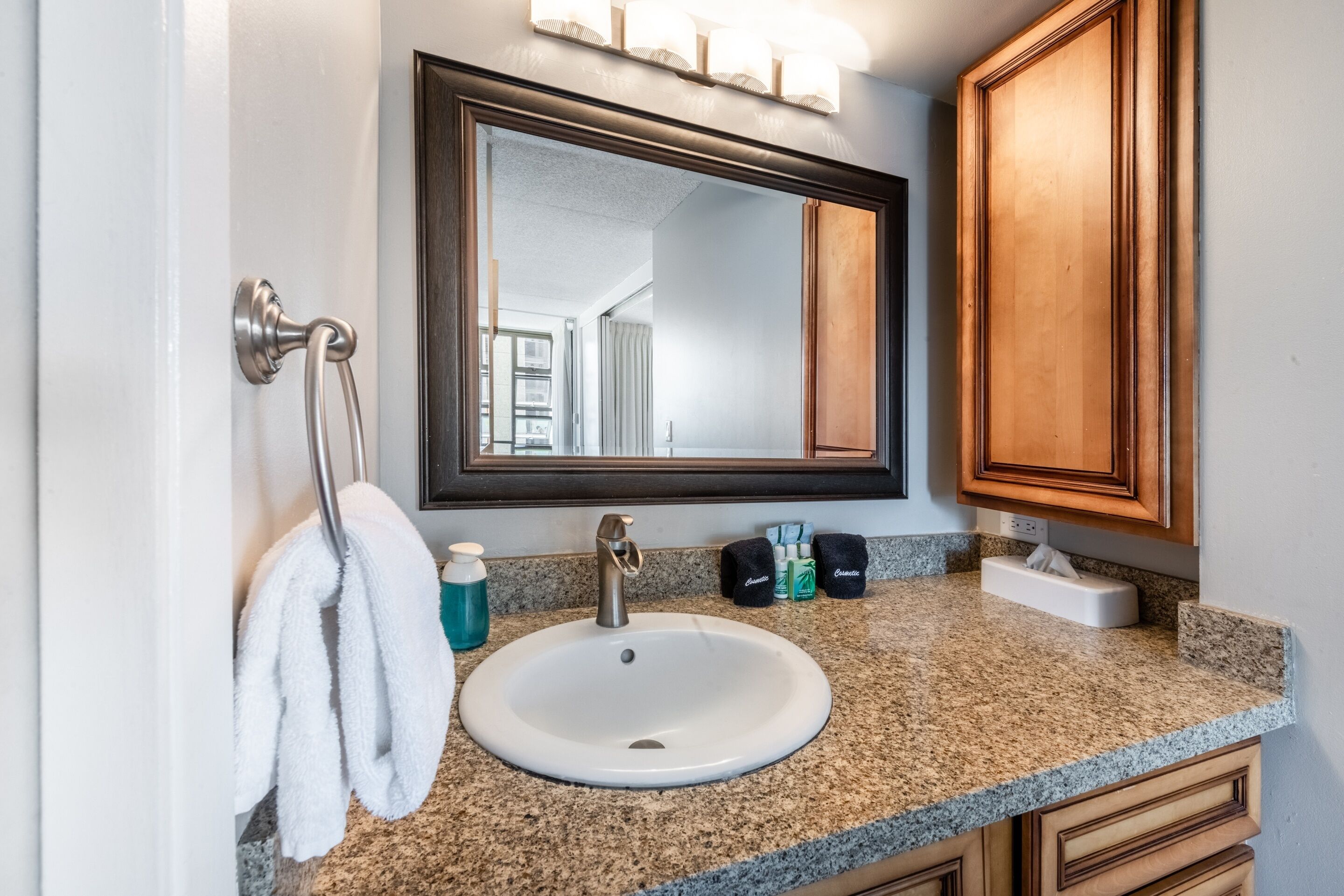 Bathtub, hair dryer, towels