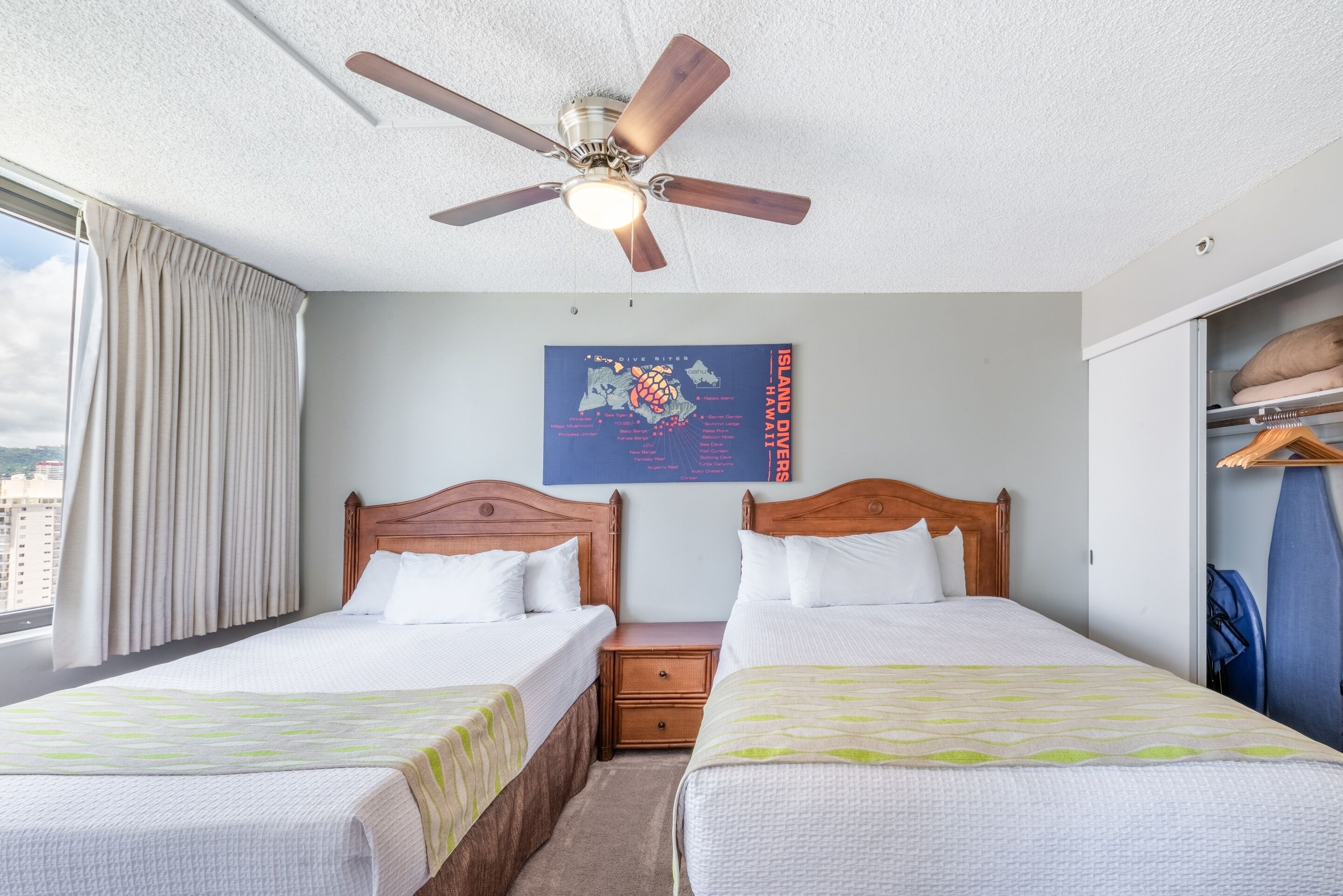 1 bedroom, iron/ironing board, free WiFi, bed sheets