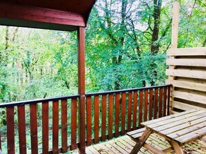 Chalet, 3 Bedrooms | Balcony