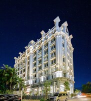 Front of property - evening/night