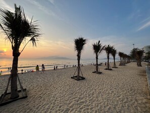 On the beach, white sand - P&L Apartment (Nha Trang)