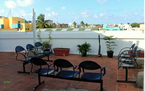 Terrasse sur le toit