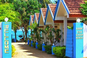 Interior entrance